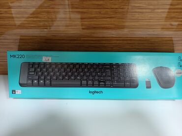 Masaüstü kompüterlər və iş stansiyaları: Logitech MK220 – simsiz klaviatura və siçan dəsti Xüsusiyyətlər: -