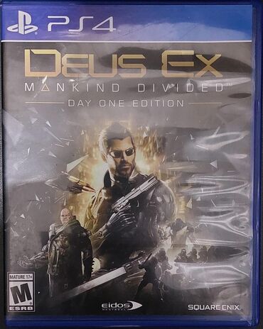Video oyunlar və konsollar: PS4 oyunlari. Deus Ex . Rainbowssix /Siege.cemi 1-2 defe istifade