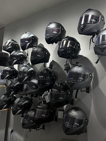 moto kaski: Mototexnika üçün tam üzlü (full-face) dəbilqə - Korpusu: aerodinamik — 3
