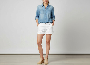 Szorty: H&M, Szorty damskie, rozmiar M