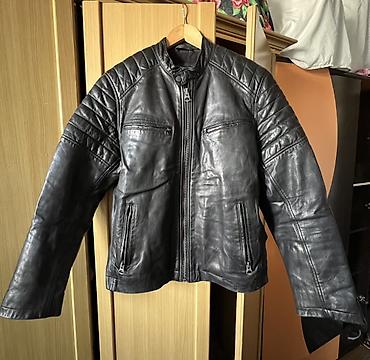 куртка каракол: Кожаная мужская куртка Pepe Jeans London оригинал - В отличном — 1