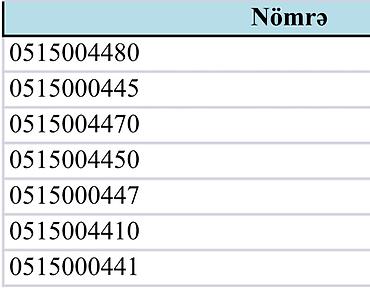 azercell modem: Nömrə: ( 051 ) ( 5000445 ), İşlənmiş — 1