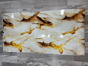 Mərmər effektli PVC panellər: Mərmər effekti verən PVC divar panelləri. 1.Arxasi izolesiyalidi nəm — 5