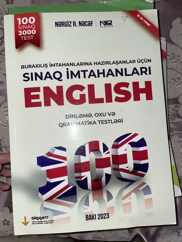 english 250 sinaq toplusu pdf 2023: Oxu ve dinlemek bank testi