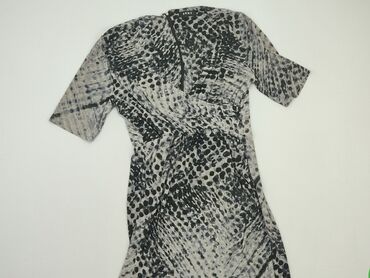 srebrne spódnice ołówkowe: Dress, L (EU 40), condition - Good