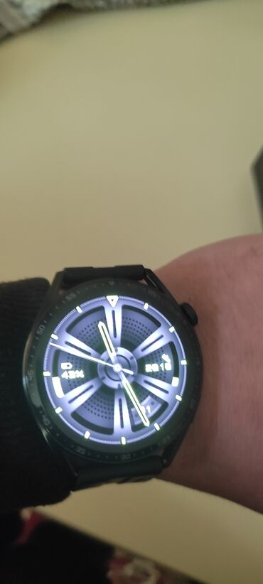 huawei watch gt 3: Yeni, Smart saat, Huawei, Sensor ekran, rəng - Qara