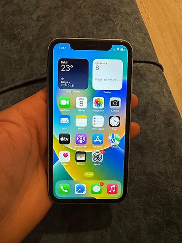 iphone 11 sade: IPhone 11, 64 GB, Matte Midnight Green, Face ID, Sənədlərlə — 4