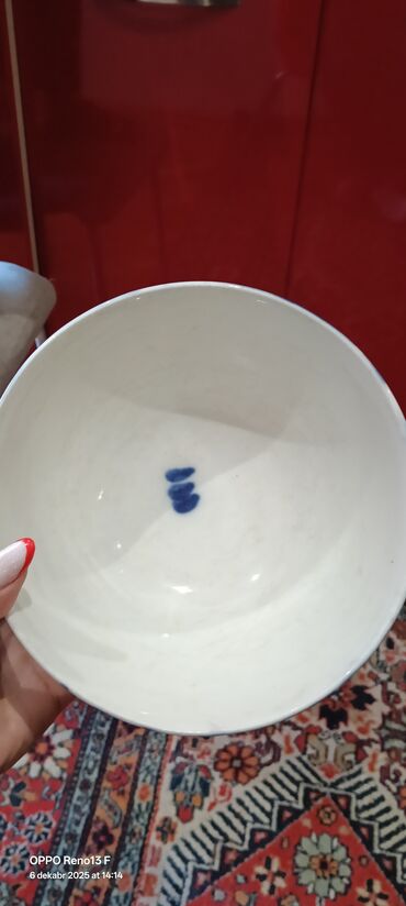 Digər dəstlər və servizlər: Porselen dekorativ dəst - Tərkib: 1 ədəd iri vaza və 2 ədəd kase — 11