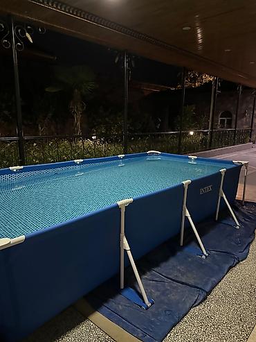 Hovuzlar: Yeni məhsuldur digər ölçülərdə var 4.50 uzunu 2.20 eni 84cm — 5