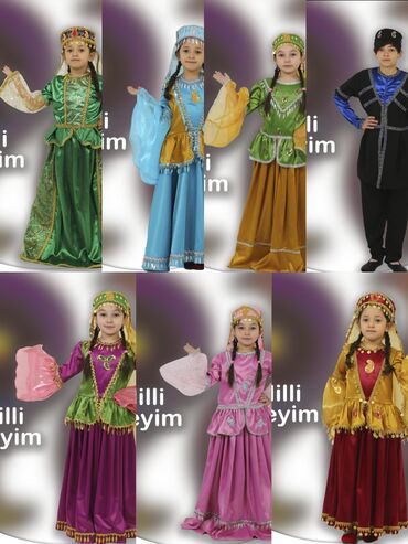 Pencəklər: Uşaq milli geyimləri və səyyar səs sistemi (NDR) Milli geyimlər
