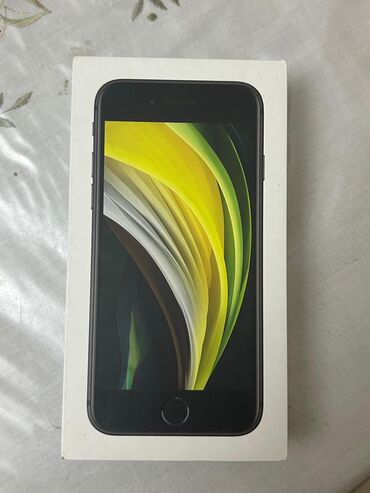 Apple iPhone: IPhone SE 2020, 64 GB, Qara, Barmaq izi, Simsiz şarj — 8