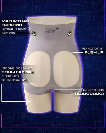 накладные бедра: Корректирующие шорты с высокой посадкой и 3D‑подтяжкой ягодиц — 3