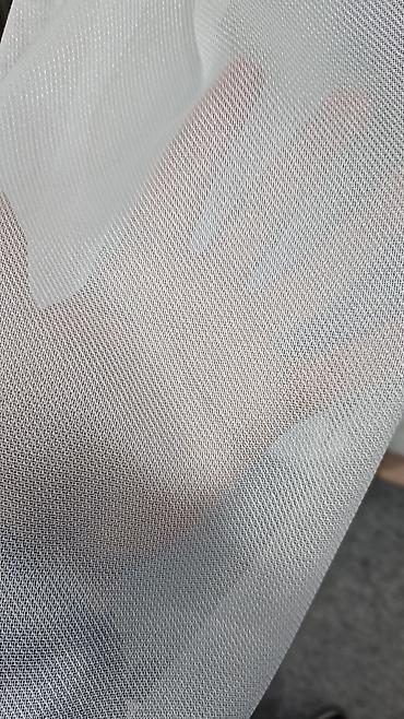 Parçalar: Ağ rəngli, incə toxumalı tül/parça - Material: yüngül, şəffaf və — 14