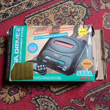 xbox one бишкек: Продам старую игровую консоль "Sega Mega Drive 2" Комплектация
