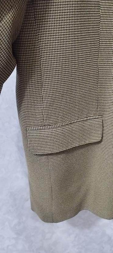 кожаный плащь: Мужской костюм, 2XL, Bershka, Б/у, Самовывоз — 4