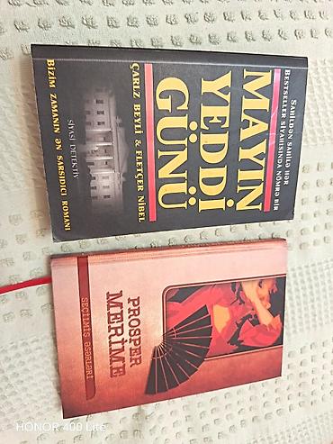 Книги и журналы: Satılır: 2 ədəd kitab dəsti 1) “Mayın yeddi günü” – Çarlz Beyli & — 1