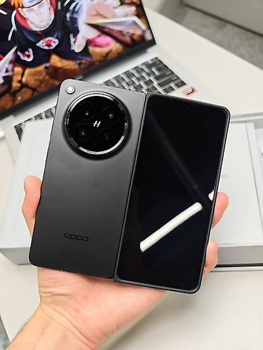 Oppo Find N6, Б/у, 256 ГБ, цвет - Черный, 2 SIM