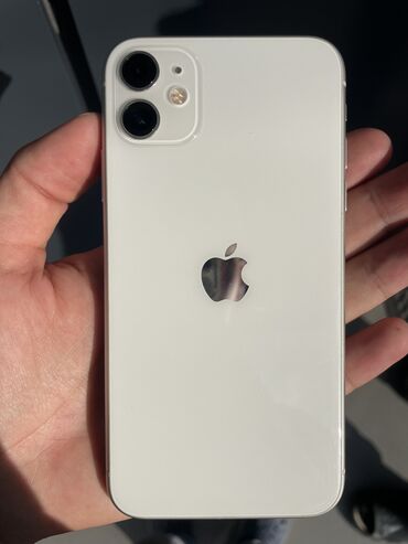 арзан симкарта: IPhone 11, Колдонулган, 128 ГБ, Ак, Каптама, 71 %