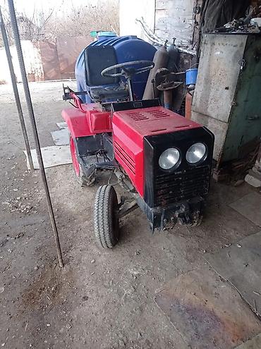 Mini traktor – çoxməqsədli kənd təsərrüfatı texnikası - Ön hissədə