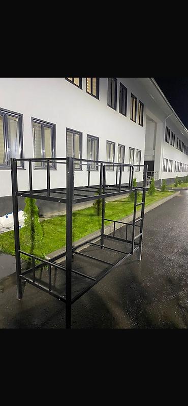 Двухъярусные кровати: Двухъярусные кровати в наличии и на заказ . Полимерно - порошковая at lalafo.kg — 3 Двухъярусные кровати: Двухъярусные кровати в наличии и на заказ . Полимерно - порошковая — 3