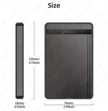 Sərt disklər (HDD): Xarici Sərt disk (HDD) 4 TB, Yeni — 6