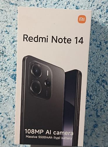 авто толщиномер: Redmi, Redmi Note 14, Б/у, 256 ГБ, цвет - Черный, 1 SIM — 1