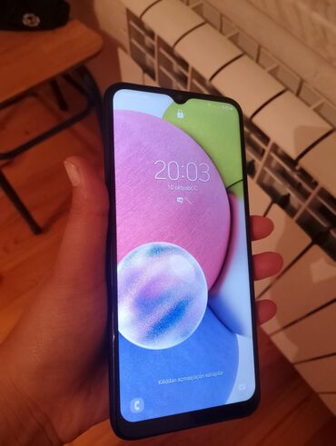 samsun a54: Samsung Galaxy A13, 64 GB, rəng - Qara, Barmaq izi, İki sim kartlı