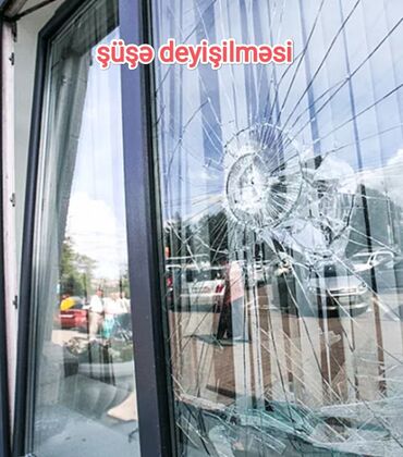 Pəncərələrin təmiri: Pəncərə və qapıların aydin-aşkar zədələnməsini təmir edirik, evdəki — 5