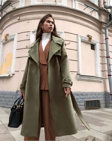 Kaputi: Dugi ženski kaput/trenč sa pojasom - Model: klasičan oversized kroj — 7