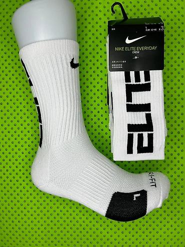 nike dunk: Nike Elite Crew Basketball — спортивные носки с амортизацией и — 4