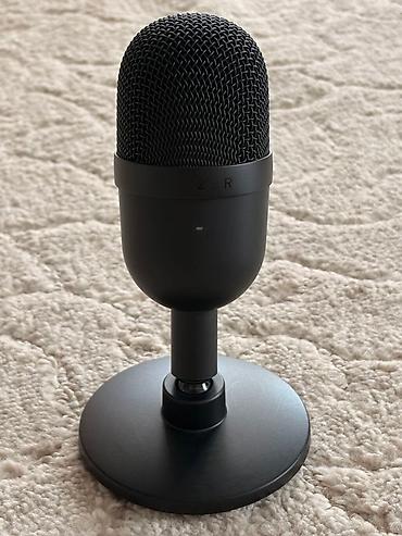mikrofon satilir: Tecili satilir mini Razer mikrafon Tik tok yayimi Igra oyunlari Ses — 1