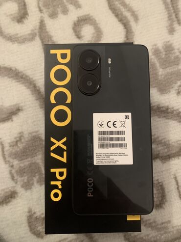 продажа телефонов в бишкеке цум: Poco X7 Pro, Жаңы, 512 ГБ, түсү - Кара, 2 SIM
