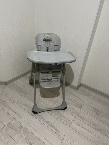кроватка трансформер для новорожденных: Детский стульчик для кормления Chicco, серый. Без мягкой сидушки