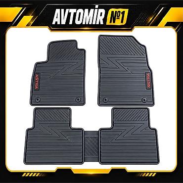 Opel Astra H 2004-2014 üçün salon rezin ayaqaltı Opel Astra H