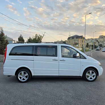 Mercedes-Benz: Mercedes‑Benz Vito 111 CDI, ağ rəngli miniven. rayonlar ve bakı — 3