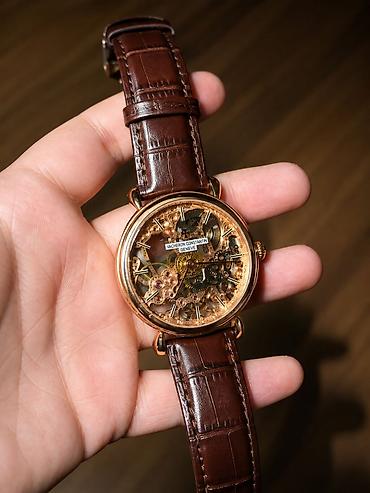 vacheron saat: Vacheron Constantin Geneve skelet dizaynlı qol saatı.400 manata alinib — 1
