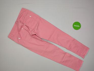 cos trousers: Różowe damskie spodnie typu slim - Krój: slim, dopasowany - Rozmiar z — 3
