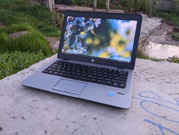 маленький ноутбук: Ультрабук, HP, 8 ГБ ОЗУ, Intel Core i5, 12 ", Б/у, память SSD