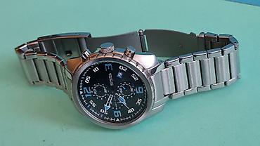 pull and bear sakoi: Fossil Blue CH-2507 muški hronograf sat - Kućište i narukvica od — 5