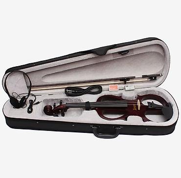 elektro gitarlar: Новая, современная, умная, бесшумная, концертная электроскрипка 4/4 — 6