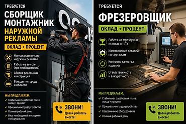 Требуется Фрезеровщик, Оплата: Сдельная