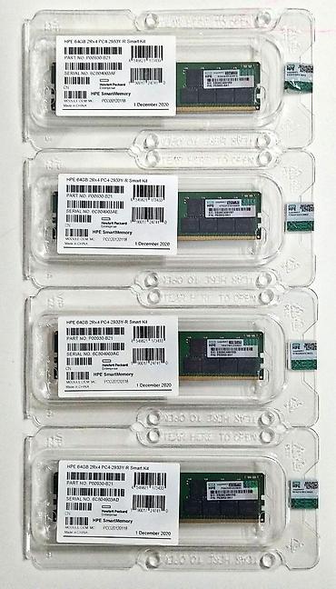 ssd 2: Новая серверная оперативная память HPE 64GB 2Rx4 PC4-2933Y-R Smart Kit — 2