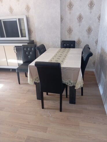 Qonaq otağı dəstləri: Gördüyünüz ev əçyaları satılır masadivansoyuducu, yataq mebeli — 1