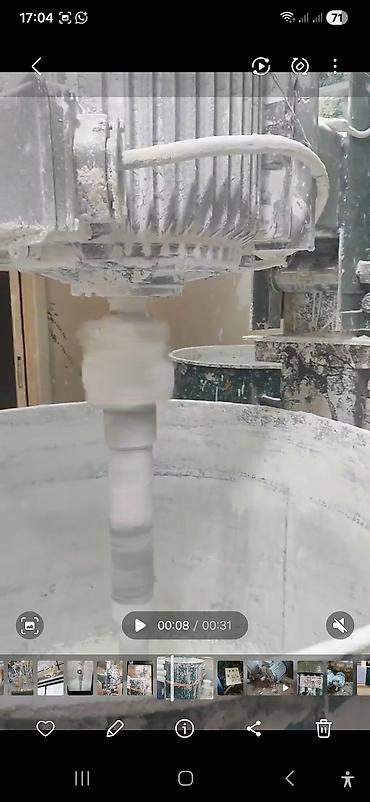 islenmis mator: 3 qazanımotor, invertor boya istehsalı üçün boya aparatı.9300 — 2