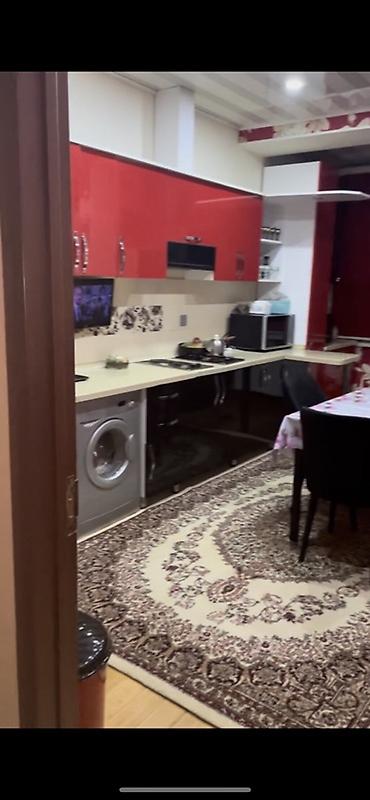 utu masası qiymetleri: Qırmızı-parlaq fasadlı mətbəx mebeli dəsti - Üst və alt dolablar — 2