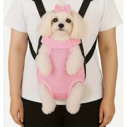 Daşıma çantaları: Pişiklər və mini itlər üçün daşımaq üçün Rüqzak.S razmerdir(2.5 kq) — 4