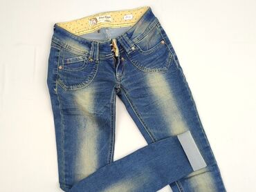 jeansy damskie joggery: Jeansy damskie, rozmiar XS