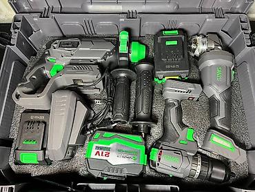 Наборы электроинструментов: Перфоратор, болгарка, шуруповёрт sanzu 3в1 ⚙️ HAБОР AKКУMУЛЯТОРНOГО — 11