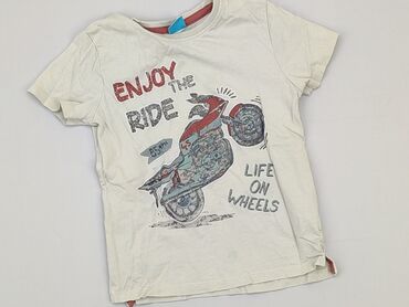 kurtki 4f chłopięce: T-shirt, Little kids, 3-4 years, 98-104 cm, condition - Good