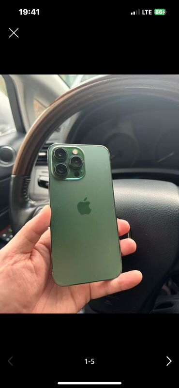 iphone 13 pro green: IPhone 13 Pro, Б/у, 128 ГБ, Alpine Green, Кабель, Чехол, Зарядное устройство, 88 %